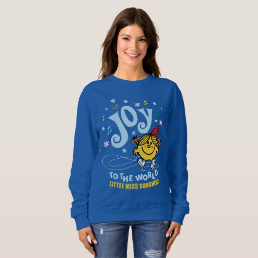 Little Miss Sunshine | Freude an der Welt Sweatshirt (Vorne ganz)