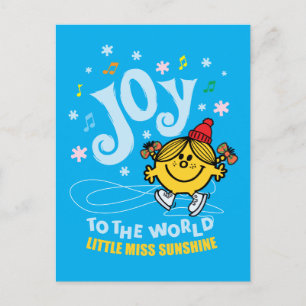 Little Miss Sunshine Freude auf Erden Postkarte