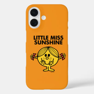 Little Miss Sunshine Funny & Freckled iPhone 16 Hülle
