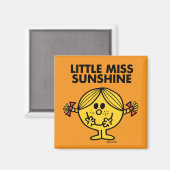 Little Miss Sunshine | Funny & Freckled Magnet (Vorderseite/Rückseite)