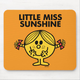 Little Miss Sunshine   Funny & Freckled Mousepad