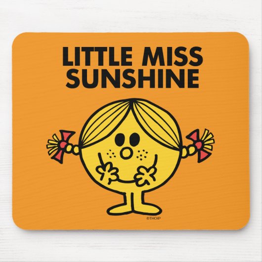 Little Miss Sunshine | Funny & Freckled Mousepad (Vorne)