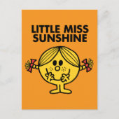Little Miss Sunshine | Funny & Freckled Postkarte (Vorderseite)