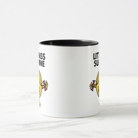 Little Miss Sunshine | Funny & Freckled Tasse (Zentrum)