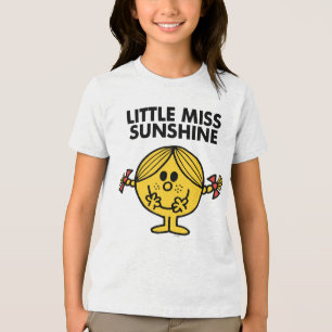 Little Miss Sunshine Funny & Freckled Tri-Blend Shirt