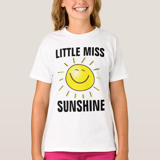 LITTLE MISS SUNSHINE GIRLS T-SHIRTS (Vorderseite)