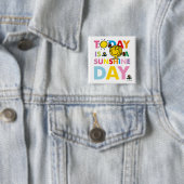 Little Miss Sunshine | Heute ist ein Sonnentag Button (Beispiel)