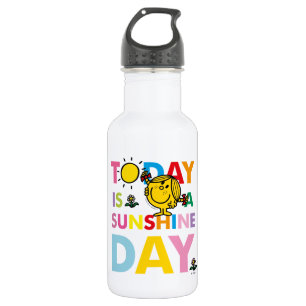 Little Miss Sunshine Heute ist ein Sonnentag Edelstahlflasche
