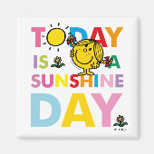 Little Miss Sunshine | Heute ist ein Sonnentag Magnet (Vorne)