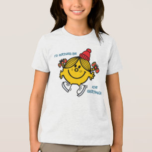 Little Miss Sunshine Ice Skaten Tri-Blend Shirt
