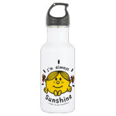 Little Miss Sunshine | Ich bin immer Sunshine Trinkflasche (Vorderseite)