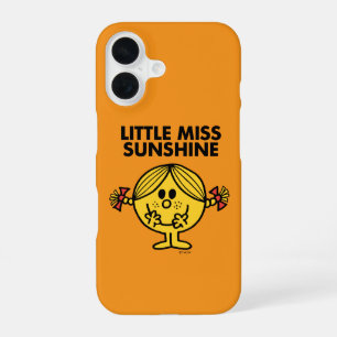 Little Miss Sunshine Lustig & Sommersprossen iPhone 16 Hülle