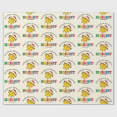 Little Miss Sunshine Making Spirits Bright Geschenkpapier (Flach)