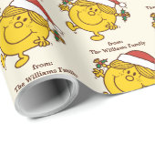 Little Miss Sunshine Making Spirits Bright Geschenkpapier (Rolleneckpunkt)