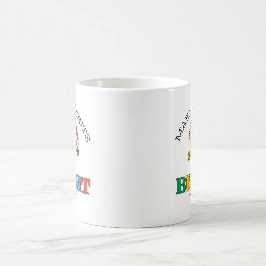 Little Miss Sunshine Making Spirits Bright Kaffeetasse (Mittel)