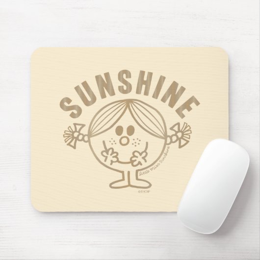 Little Miss Sunshine Mousepad (Mit Mouse)