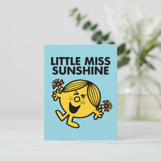 Little Miss Sunshine Postkarte (Stehend Vorderseite)