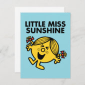 Little Miss Sunshine Postkarte (Vorne/Hinten)