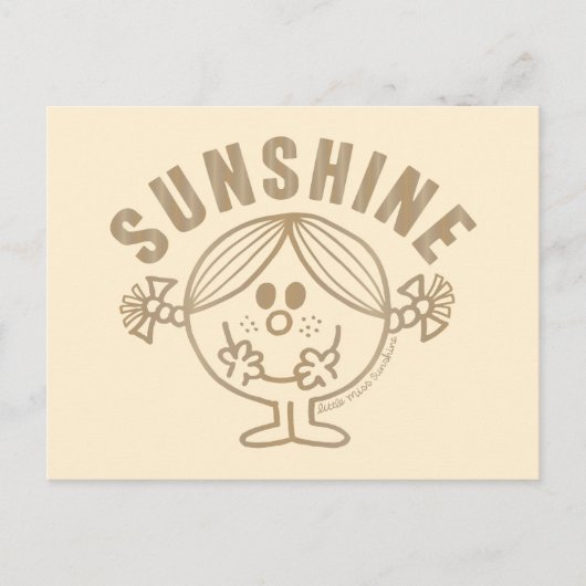 Little Miss Sunshine Postkarte (Vorderseite)