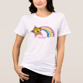 Little Miss Sunshine | Rainbows & Stars Tri-Blend Shirt (Vorderseite)