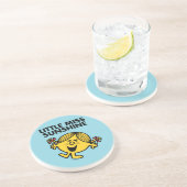 Little Miss Sunshine Sandstein Untersetzer (Seite)