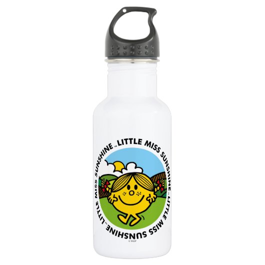 Little Miss Sunshine | Sonnenschein Edelstahlflasche (Vorderseite)