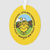Little Miss Sunshine | Sonnenschein Ornament (Vorderseite)