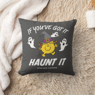 Little Miss Sunshine spukt Halloween Kissen