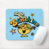 Little Miss Sunshine | Stars und Blume Mousepad (Mit Mouse)