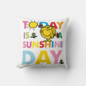 Little Miss Sunshine | Today is a Sunshine Day Kissen (Vorderseite)