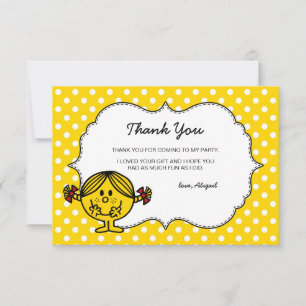 Little Miss Sunshine Yellow Birthday Danke