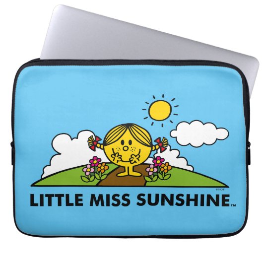Little Miss Sunshine | Zurück zur Natur Laptopschutzhülle (Vorderseite)