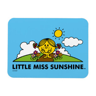 Little Miss Sunshine Zurück zur Natur Magnet