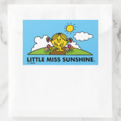Little Miss Sunshine | Zurück zur Natur Rechteckiger Aufkleber (Tasche)