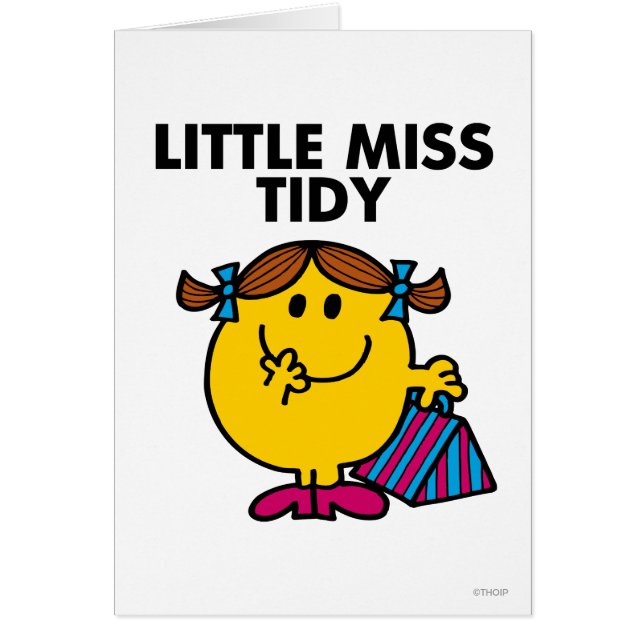 Little Miss Tidy | Schwarze Schrift (Vorne)