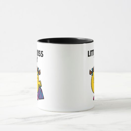 Little Miss Tidy | Schwarze Schrift Tasse (Zentrum)