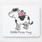 Little Miss Tiny | Reiten von Kuh Mousepad (Vorne)