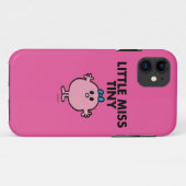 Little Miss Tiny | Schwarze Schrift Case-Mate iPhone Hülle (Rückseite (Horizontal))