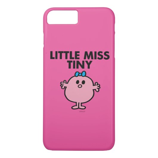 Little Miss Tiny | Schwarze Schrift Case-Mate iPhone Hülle (Rückseite)