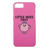 Little Miss Tiny | Schwarze Schrift Case-Mate iPhone Hülle (Rückseite)