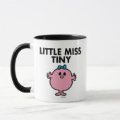 Little Miss Tiny | Schwarze Schrift Tasse (Links)