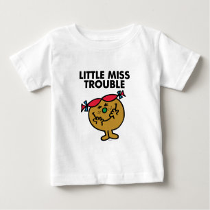 Little Miss Trouble   Lachen Baby T-shirt