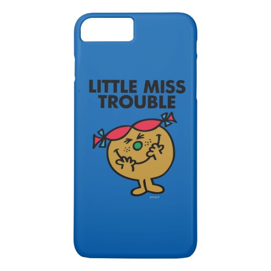Little Miss Trouble | Lachen Case-Mate iPhone Hülle (Rückseite)
