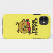 Little Miss Trouble | Schwarze Schrift Case-Mate iPhone Hülle (Rückseite (Horizontal))