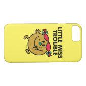 Little Miss Trouble | Schwarze Schrift Case-Mate iPhone Hülle (Rückseite (Horizontal))