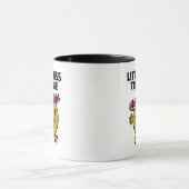 Little Miss Trouble | Schwarze Schrift Tasse (Zentrum)