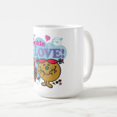 Little Miss Trouble | Valentine Kaffeetasse (VorderseiteRechts)