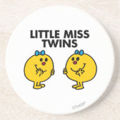 Little Miss Twins | Zwei viel Spaß Getränkeuntersetzer (Vorne)