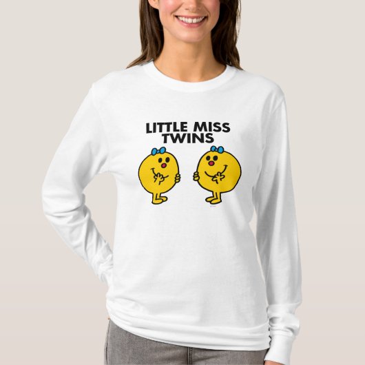 Little Miss Twins | Zwei viel Spaß T-Shirt (Vorderseite)