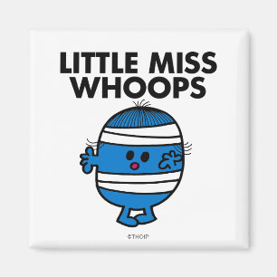 Little Miss Whoops mit Verband Magnet